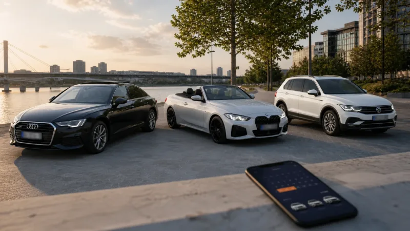 ZURO Cars fleet available to check and book online in Belgrade