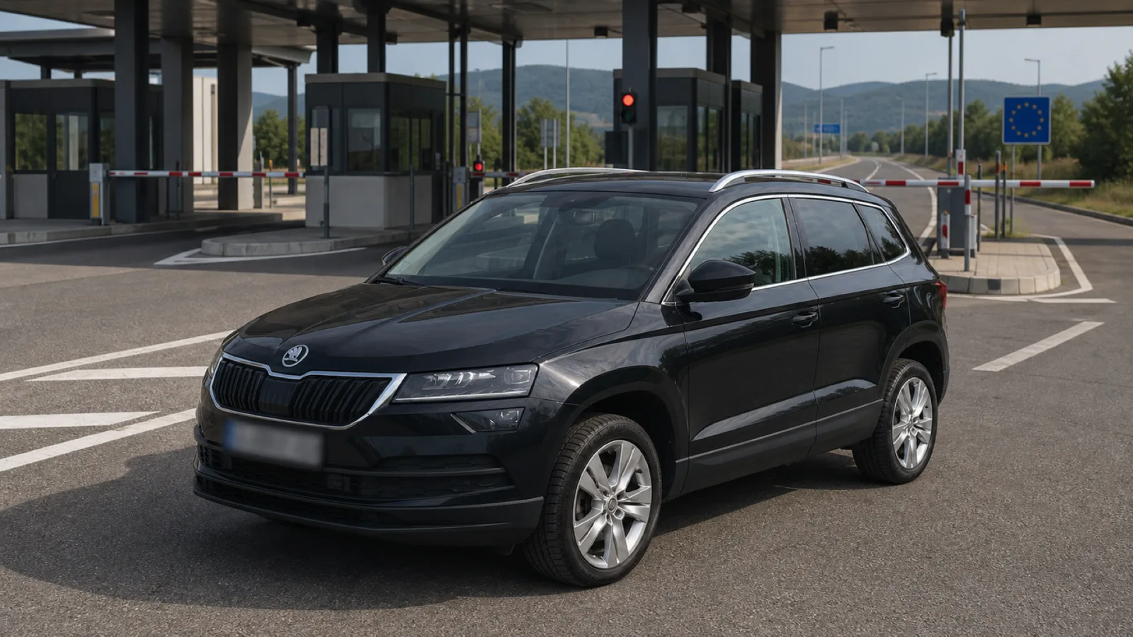 Автомобиль ZURO Cars, подготовленный для согласованной поездки за границу