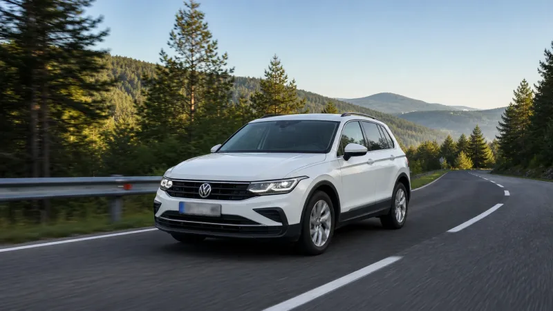 Driving a ZURO Cars rental vehicle on roads in Serbia